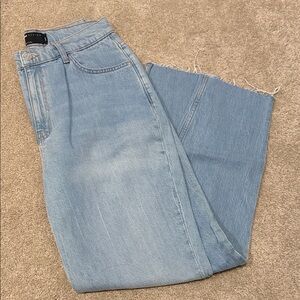 ASOS High Rise Light Blue Jeans